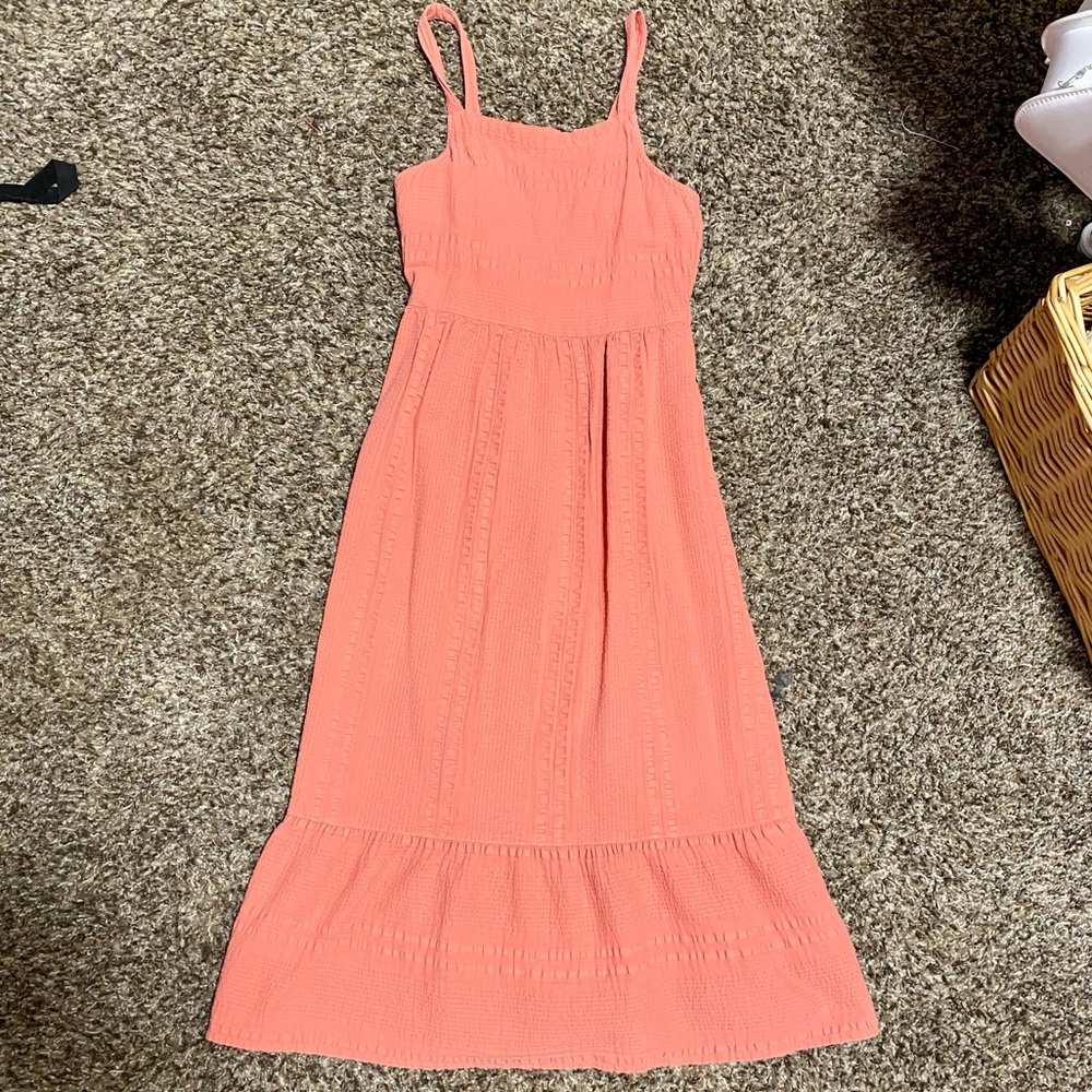 Old Navy coral sundress